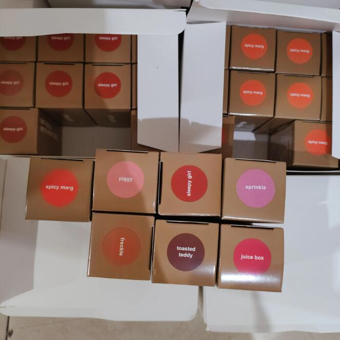 Makeup Pocket Blush 5.3g Face Cheek Blushes Long Lasting Blush Stick Beauty Cosmetics 7Color Piggy Freckle Toasted Teddy Sleepy Girl Juice Box Sprin