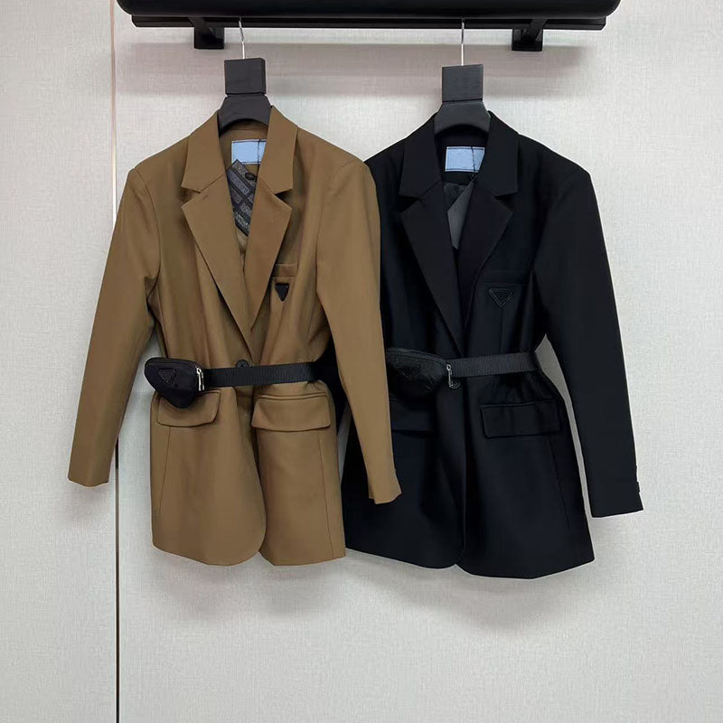 New Product Designer Autumn Latest Fashion Trend Leisure High end Exquisite Handsome Avant garde Fashionable Western Style Belt Small Bag Women&#039