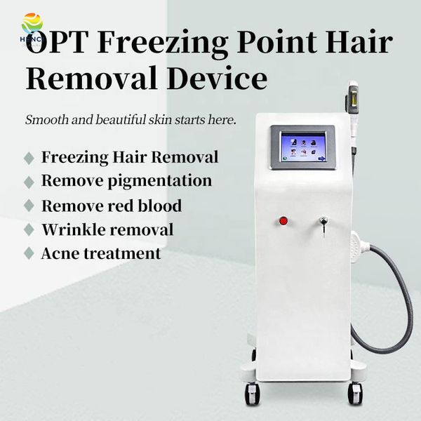 CE Approved IPL Permanent Laser Hair Removal and Skin Rejuvenation Machine 640nm 530nm 480nm 2023