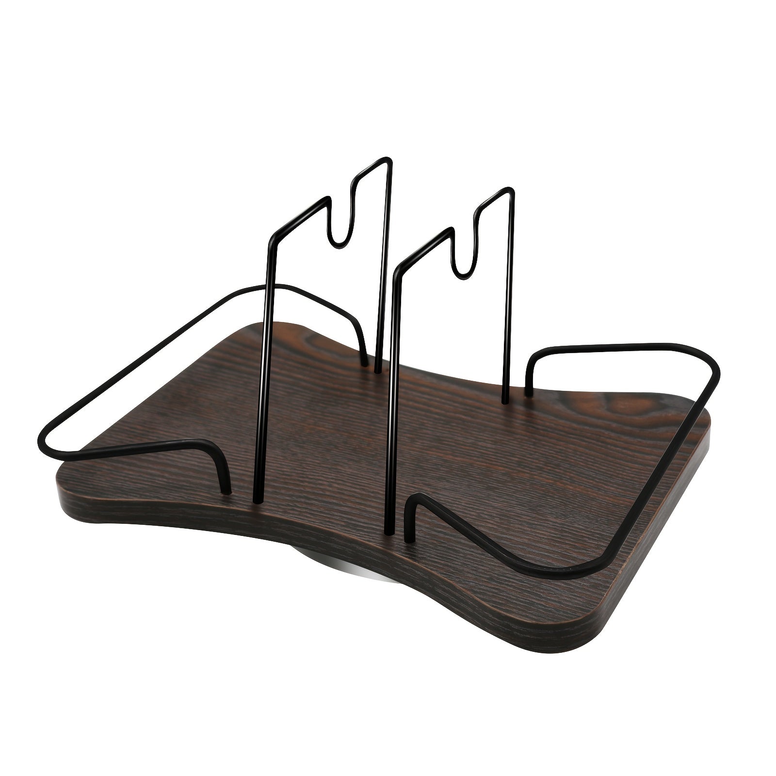 TEMU Table Napkin Holder, A Rotating Metal Napkin Dispenser With A Caddy For Salt And Pepper Shakers, For Storing Paper Napkins On Kitchen Dining