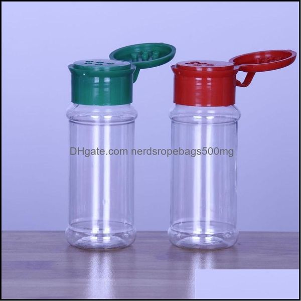 Packing Bottles Empty Plastic Spice Bottles Set For Storing Bbq Seasoning Salt Pepper Glitter Shakers 60 Ml-2 1963 Y2 Drop Delivery 2 Dhc1O
