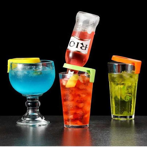 8 bottle caps beer cocktail clips bar beverage holders wine bar kitchen accessories ABS 8 colors W240827
