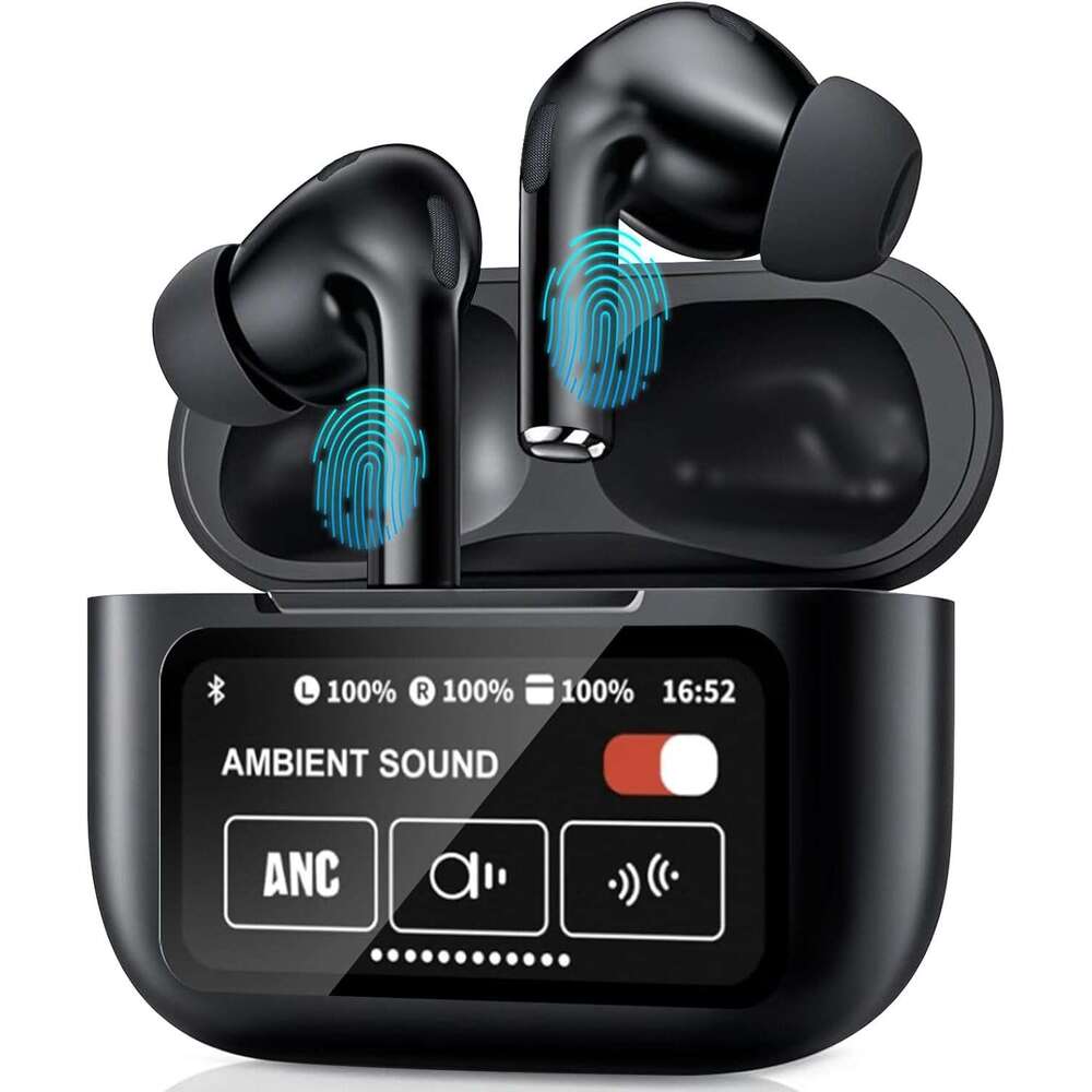 AI Earbuds,144 Languages Bluetooth Device and Accents 11 Offline Translation, Two-Way Translator Earphones for Language Learning-Travel-Business