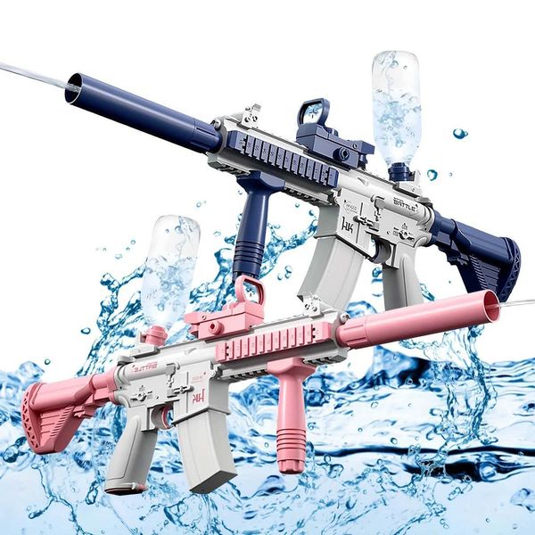 Andeia de areia divertida Gun Electric Gun Electric Capacity Beach Outdoor Pool Shooting Games Pistol Toy Boys Girls Presente H250116
