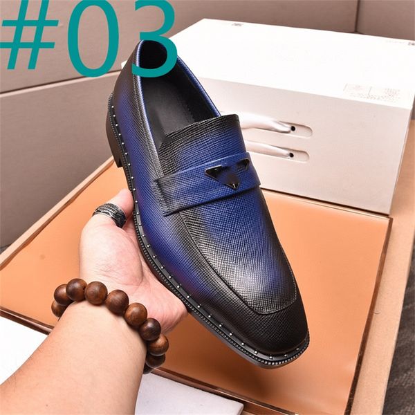 64 Model Shoes Sociais Men's Social Office Oxford Designer Dress Man Business Shoe Designer de moda Handmade Wedd
