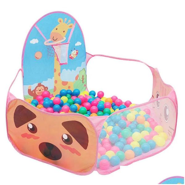 Bed Rails 3 Pcslot Portable Playpen Easy Folding For Children Playground Tent With Crawg Tunnel Ball Pool Park 210831 Drop Deliver Dhe