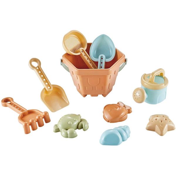 Baby Beach Toys Children Games ao ar livre Play Play Set Infants Davging Sand Plástico Baldes Buckets Water Play Toys Beach para KidsC250107