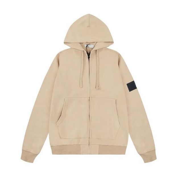 Stone Hoodie Jacket Tech Fleece Tracksuit Casual Loose Zip Up Hood Coat Topstoney Mens Hoody Womens Cardigan High Quality Stones Hoodies Isl
