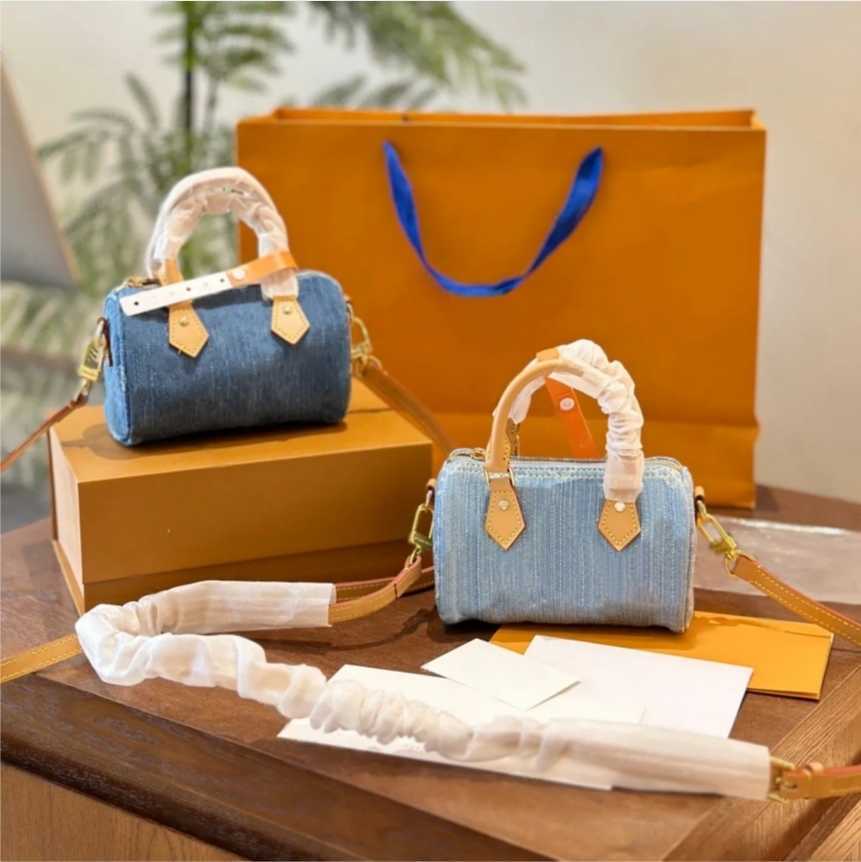 Evening Bags Top Designer bag Women Mini Crossbody Luxury Brand Leather Denim Shoulder Bags Fashion Classic sac luxe Lady Handbag Purse