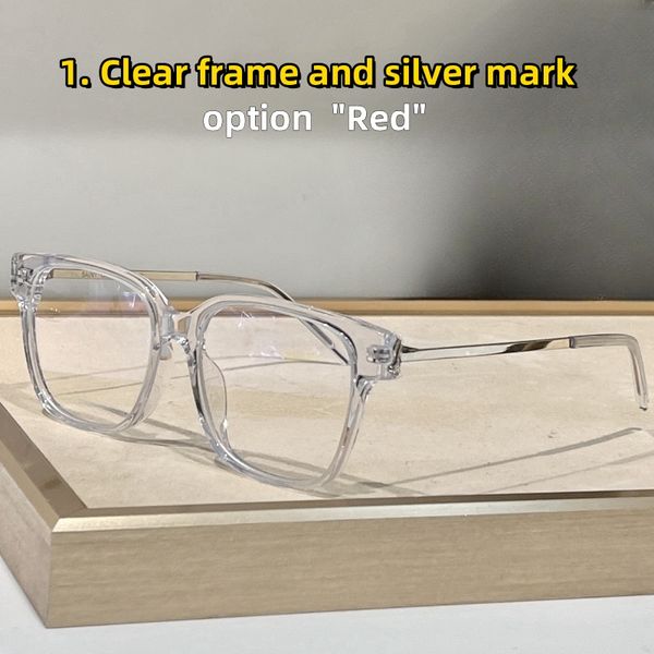 eyewear frames Retro optical Glasses frame famous brand Sunglasses fashion modeling transparent mirror Super light comfortable read glasses