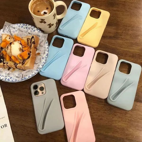 For rhode lip case Designer Lipstick Portable Case Design Lip Gloss Lipstick Lip Balm 3D Make-Up Silicone Phone Case for apple iPhone 15 pro