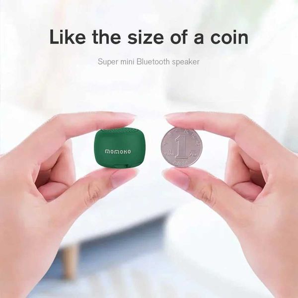 Mini Speakers The Smallest Mini Bluetooth Speaker Wireless Tiny Speakers with Built in MicTWS Pairing Portable Speaker for Hiking Running L2