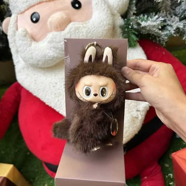 NEW Hot S 1 1 Handmade Monster Labubu Series Zimo Big Chief Change Baby 17cm Cute Dolls Girls Toys Ornament Christmas Gift Z250121