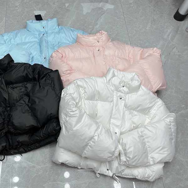 (go off picture not the description) Women&#039;s Down Winter Outerwear Stand Collar Parkas with Zipper Short Coats 3Colors 19789