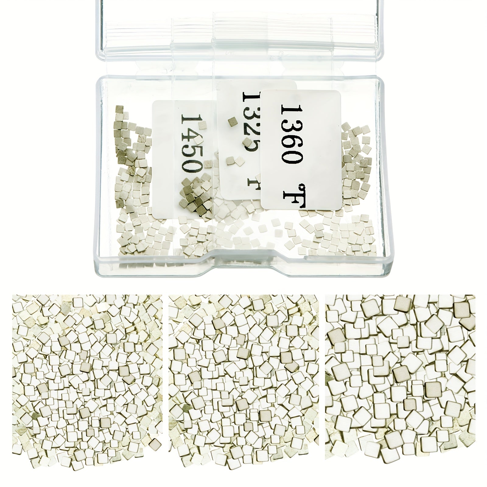 TEMU 500pcs 4.5 Grams Silver Solder Jewelry Precut Chips Solder Ultra Tiny Medium Density Easy For Jewelry Mm (e, M, H)