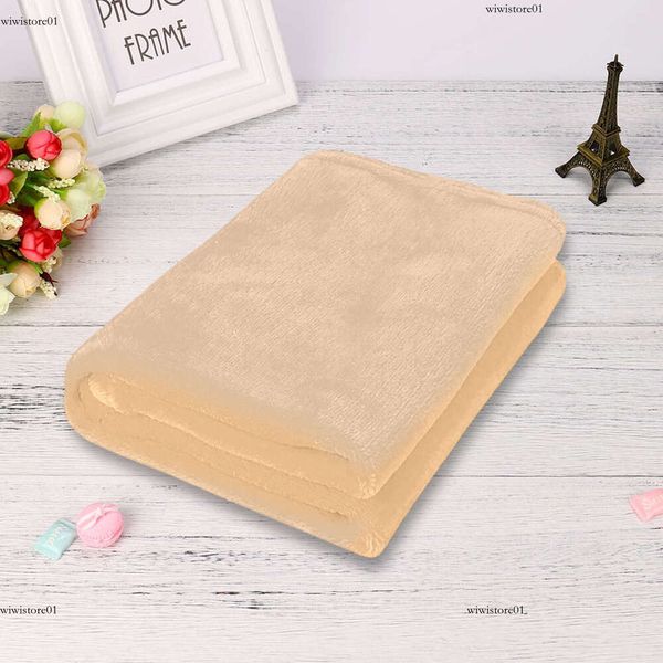 Fleece Throw Blanket Extra Soft Warm Fuzzy Bed Plush Lightweight Microfiber Couch Sofa Blankets Plush Wool Blanket Home Decor 72E