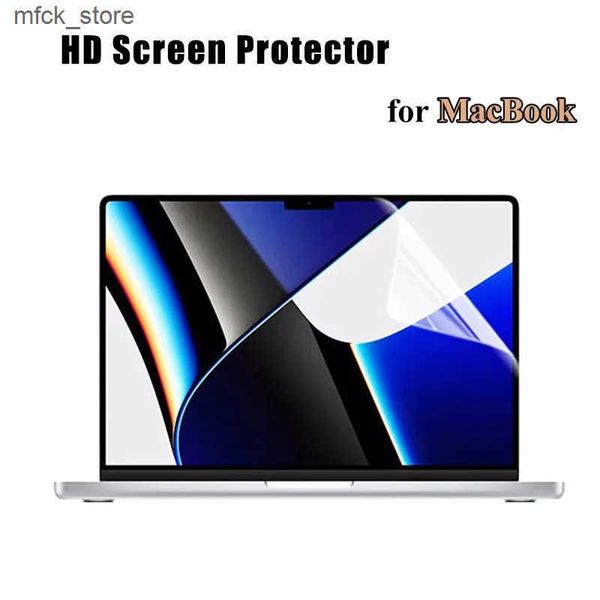 Tablet PC Screen Protectors HD Clear Laptop Screen Protector For Macbook Air 13.3inch 14.2 15.3 16 16.2 PET Material Anti Scratch Filters J2