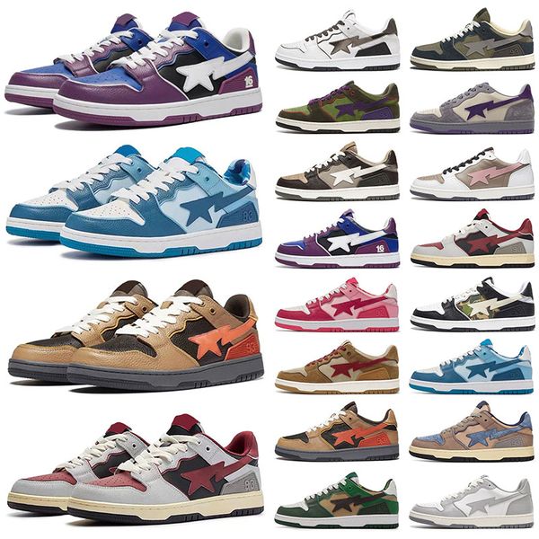 New Mens Running Shoes Designer Camo black white Green Red orange camouflage men women trainers sports sneakers Classic platform shoe Eur 36