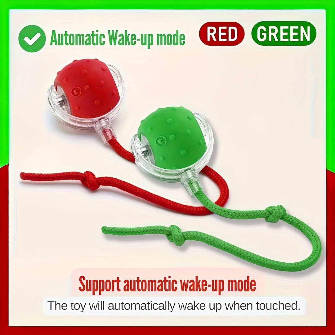 TEMU 2pcs Interactive Rolling Cat Ball, Rolling Ball Cat Toy, Interactive Toys Ball, 360° Smart Automatic Ball, Fast Rolling Toy For