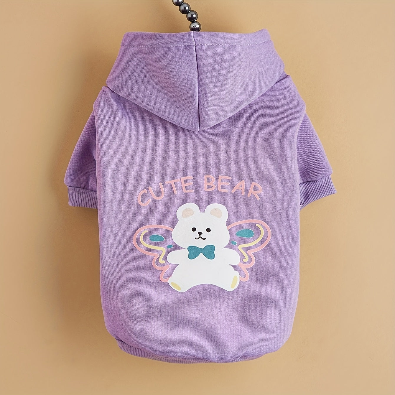 TEMU 1pc Dog Hoodie, Cute Bunny Graphic Pet Sweatshirt, Dog Clothing For All