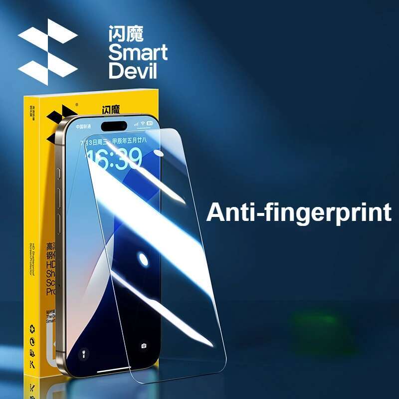 SmartDevil HD Tempered Glass Film Pro Max Privacy Screen Protector for iPhone 16Pro 16 16Plus 16e Anti-fingerprint