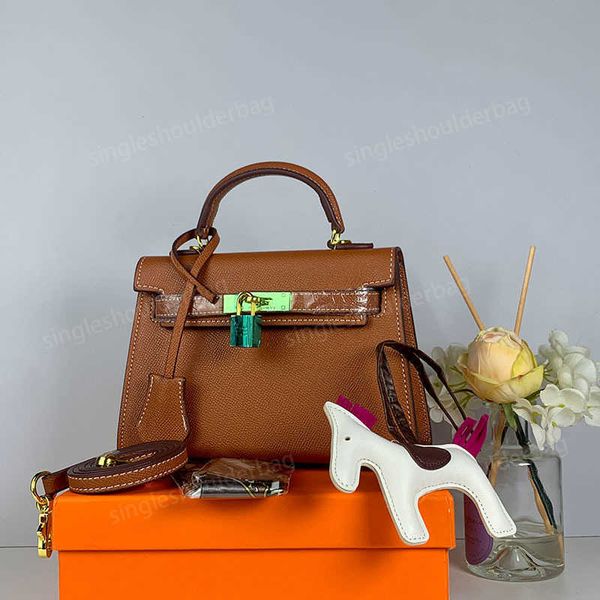 Designer Bag Luxurys Womens High quality Espom Second Generation Handbags Purses Shoulder Bags Gold Silver Hardware Genuine Leather Handbag