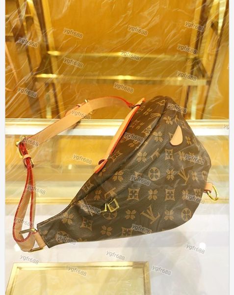 Waist Bags Crossbody Newest Handbag purse High quality Brown flower Men Women Bag Luxury designer bag Travel Bag Bumbag Fashion Shoulder Bag