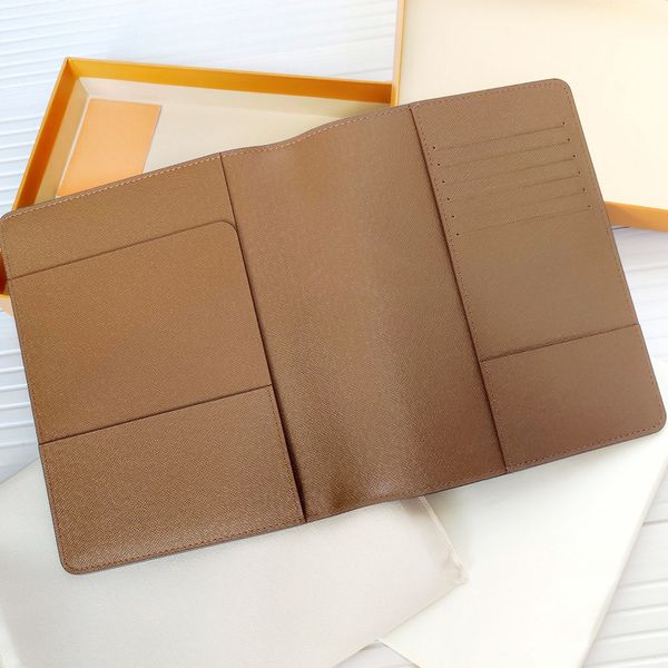 High Quality A5 large desk ring agenda cover holder memo planner A5 notebook diary protective case leather card passport wallet slots R20100