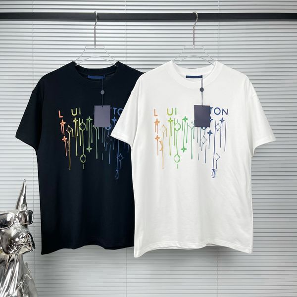 Fashion designer for men T shirts Lan vins Tees Polos Top Quality Cotton Casual tshirts Short Luxury Hip Hop Streetwear Plus size XS-L