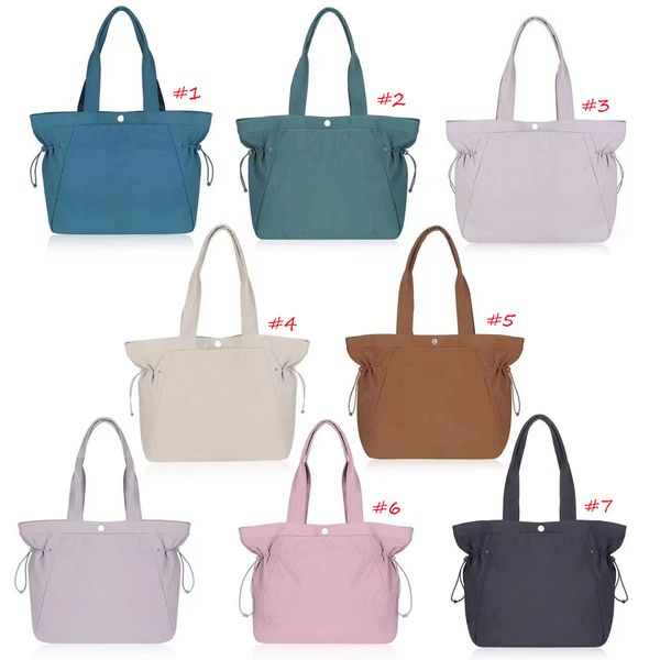 Outdoor Casual Handbag Women Shoulder Bags 18L Large Capacity Side-Cinch Shopper Bag Work Tote