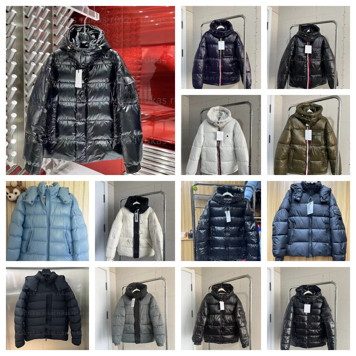Mens Jackets Winter Man Jackets Warm Fashion Designer Jackets Down Parkas Light Windbreaker Hooded White Duck Puffer Outerwear Classical Jackets Asi
