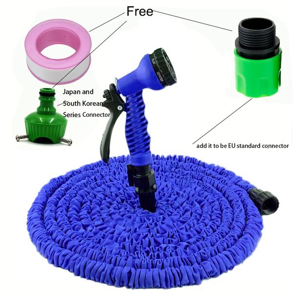 Europe and the United States general U.S. standard thickened and reinforced with a valve retractable high-pressure car wash water gun irriga