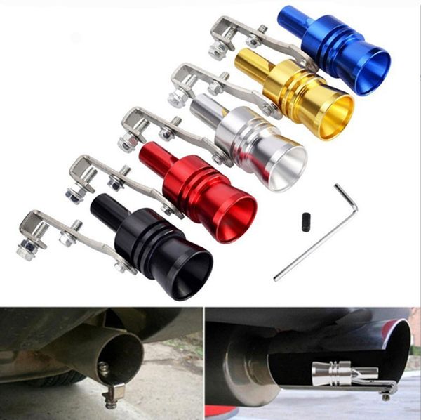 New Universal Sound Simulator Car Turbo Sound Whistle Muffler Vehicle Refit Device Exhaust Pipe Whistle Auto Accessories