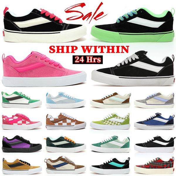 Luxury Designer shoes knu skool platform sneakers womens mens shoes low Classic Potato Leopard Black White Floral skateboard shoes mens trai