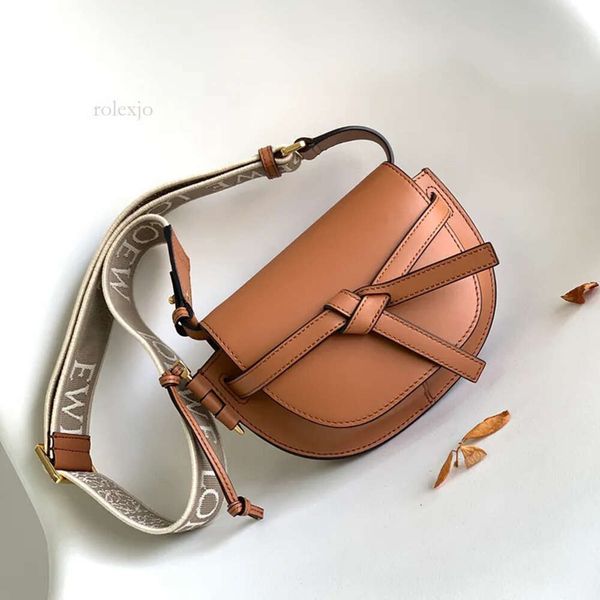 Shoulder Bags Evening Designer Saddlebag Luxury Mini Crossbody bags 15CM Bag 10A Mirror quality Genuine leather Messenger bag With Box LO01