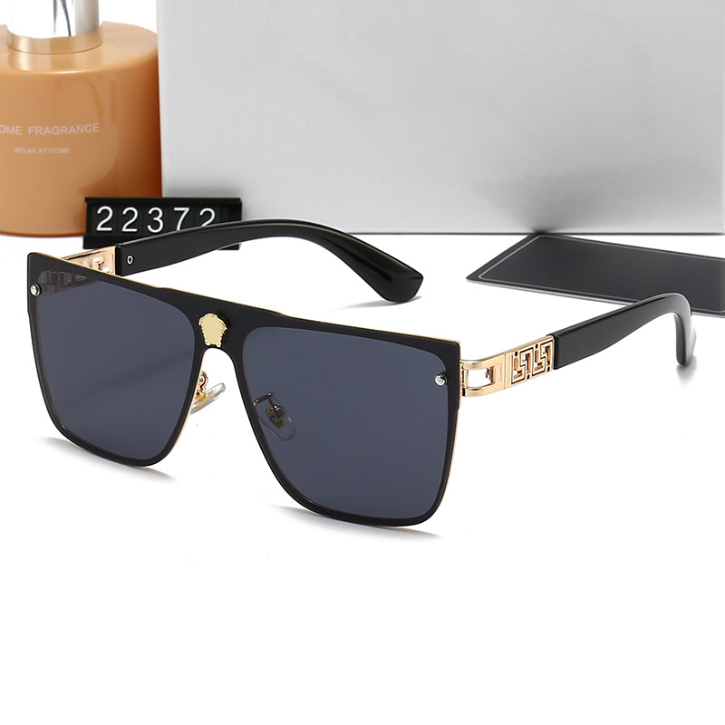 Luxury Sun Glasses Brand Designer Ladies Oversized Crystal Sunglasses Women Big Frame oval Mirror millionaire For Female UV400