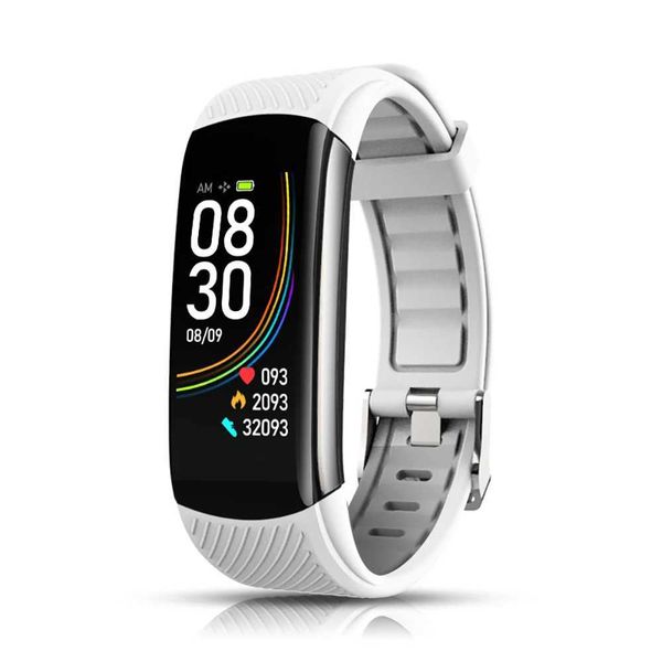 C6S Smart Bracelet Blood Pressure Health Monitoring Men Women Sports Step Counting Sleep Heart Rate Fitness Tracker Smartwatch Y240817