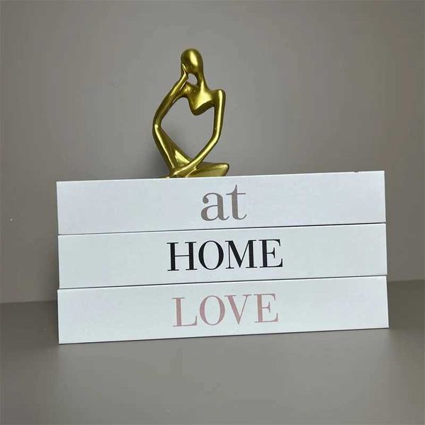 3pcs Luxury Designer Fake Books for Decoration Fashion Magazine Creative Desktop Decoration Coffee Table Books Home Decor M240903