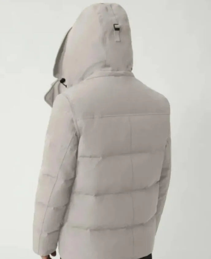 Mens Down Jacket Winter Fourrure Parka Homme Outerwear Wolf Fur Hooded Men Manteau Parkas Puffer Jackets Coat Hiver Doudoune Coat man Male