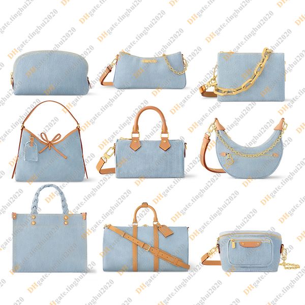 Ladies Fashion Designe Luxury Denim Bag Shoulder Bag Crossbody Handbag Tote Bumbag Luggage TOP Mirror Quality M83353 M83532 M24846 M11401 M1
