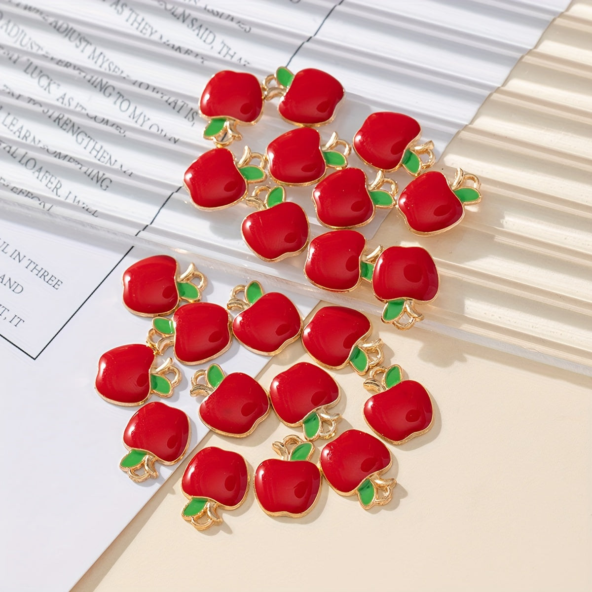 TEMU 20pcs Fashion Alloy Pendants, Handmade Earrings Bracelet Necklace Jewelry Accessories