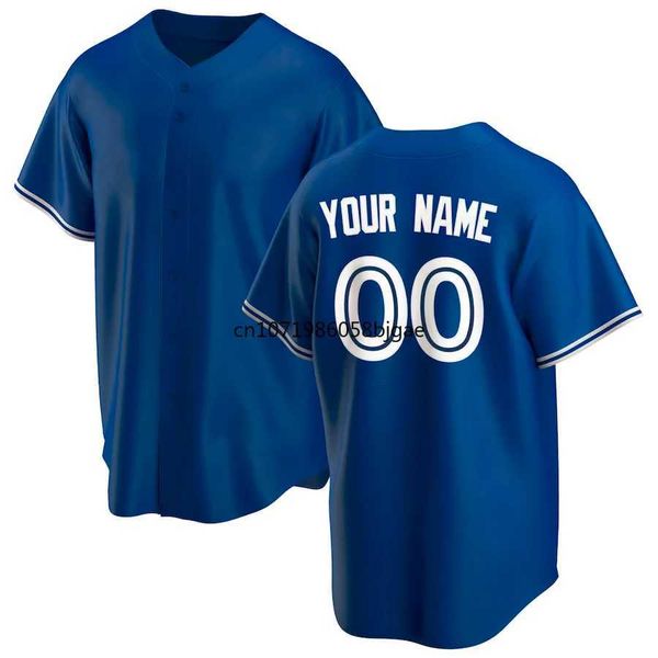 Fans Tops Tees Vladimir Guerrero Jr. Jersey Toronto Canada Game Baseball Jersey 11 Bo Bichette Jersey More Colors Full Seam US Size S-3XL Y2