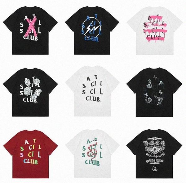 classic fashion letters print mens designer t shirt tee tshirt clothes women Shirts black short sleeve t-shirt for men oversized