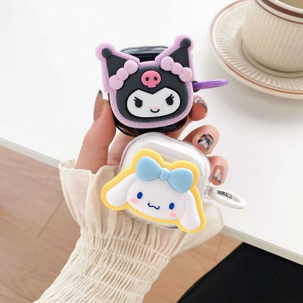 Cute Anime Earphone Case for Samsung Galaxy Buds FE - Buds Pro - Buds 2 - Buds2 Pro Case Wireless Earbuds Case Accessories Y240810
