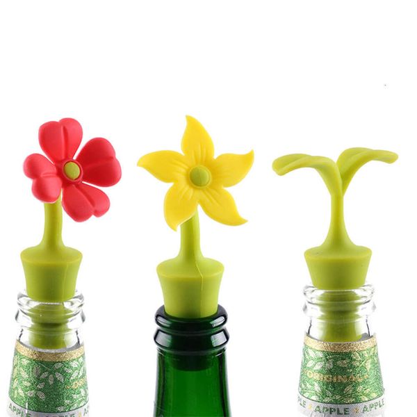 Wer Silicone Wine Beer Cork Convenience Champagne Bottle Seag Stopper Kitchen Bar Accessories