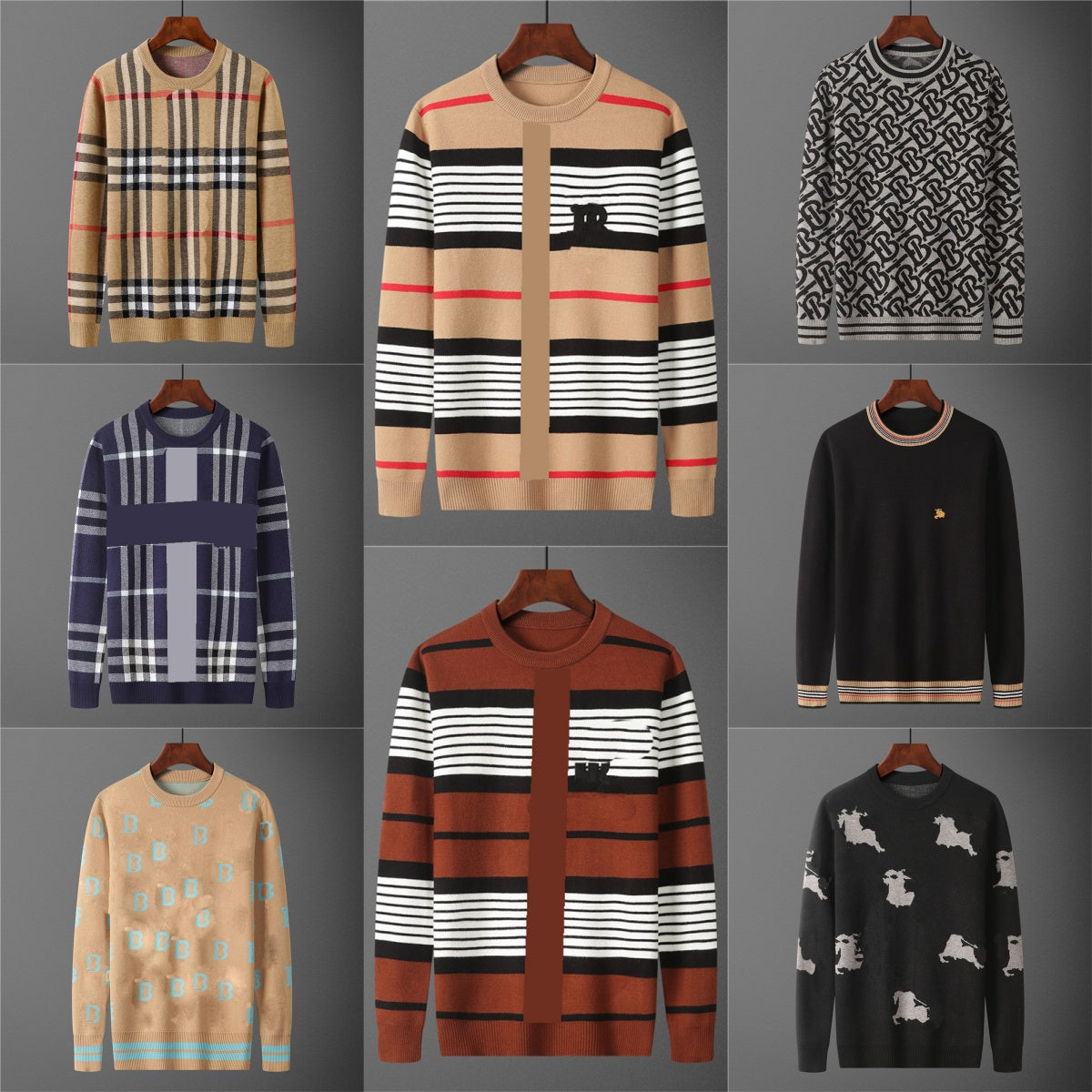 Mens Designer Hoodie Polo Sweater Fleece Shirts Thick Half High Neck Warm Pullover Slim Knit Knitting Hoody Hooded Sweatshirt Jumpers Cotton