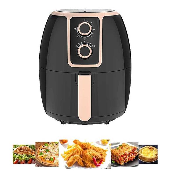 1400W 220V air fryer oven oil-free cookware with detachable basket large capacity multifunctional healthy frying pan CL240829