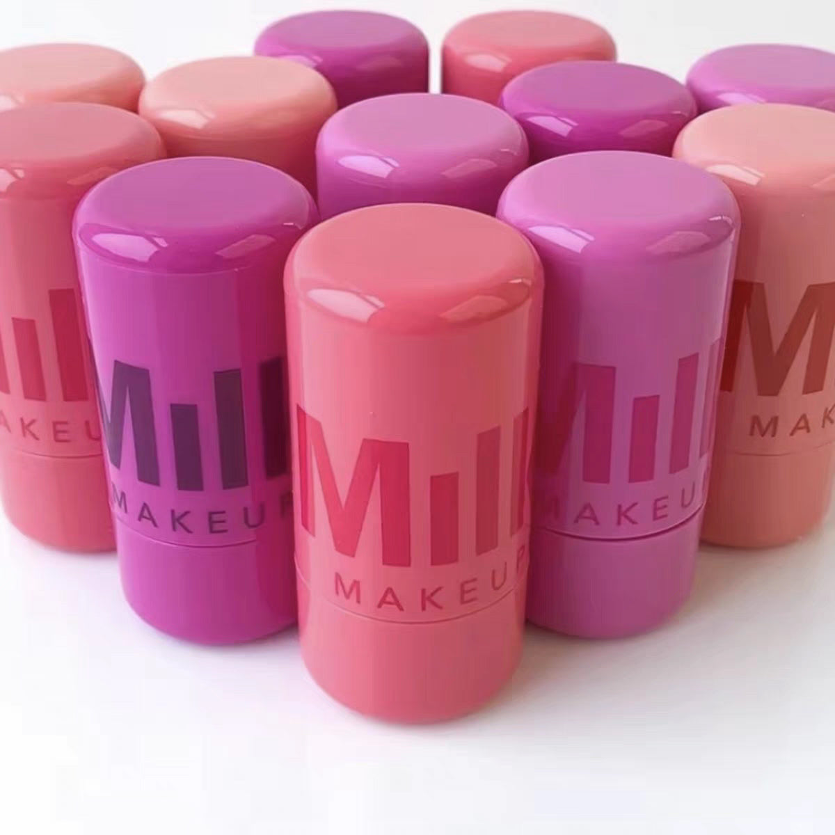 MILK MAKEUP Blush Jelly lipstick rouge cream stick lip face eye cheek blusher dual-use transparent lip dye lip 4 color good quality fast free delive