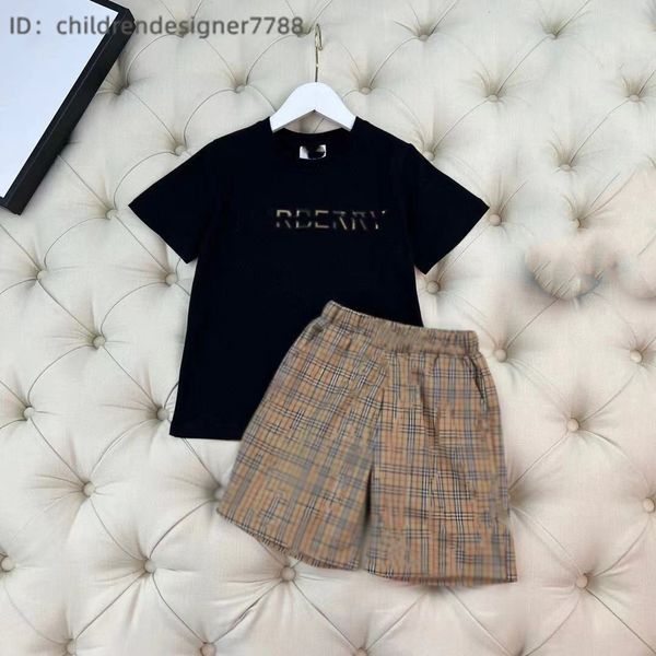 AAA Summer Clothing Sets Boys T-Shirt Cartoon Animal Print Designer Kids Clothes Girl Sports Two-piece Round Neck Short sleeve kids clothes