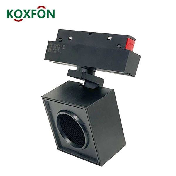 New 48V Smart Dimmable LED Magnetic Track Light Zigbee Tuya Dali 12W Square Magnet Spotlight Magnetic Rail Lighting SystemCL240730